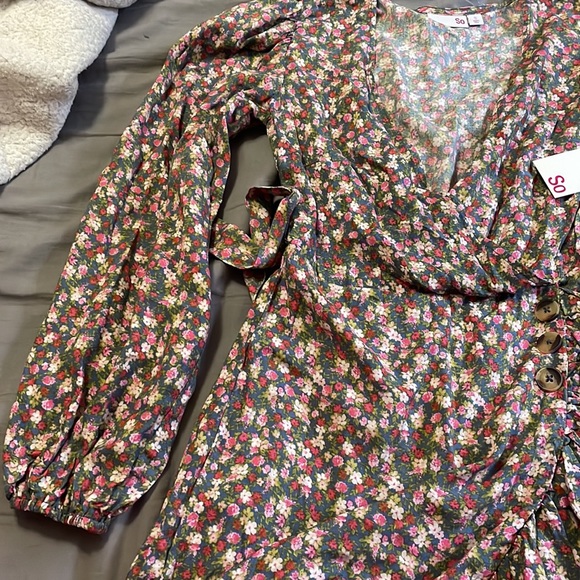 NWT short floral summer dress - Picture 4 of 5